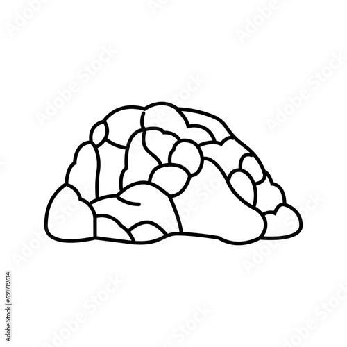 clothing shelter human evolution line icon vector. clothing shelter human evolution sign. isolated contour symbol black illustration