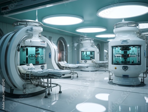 Chemical equipment in a mod...