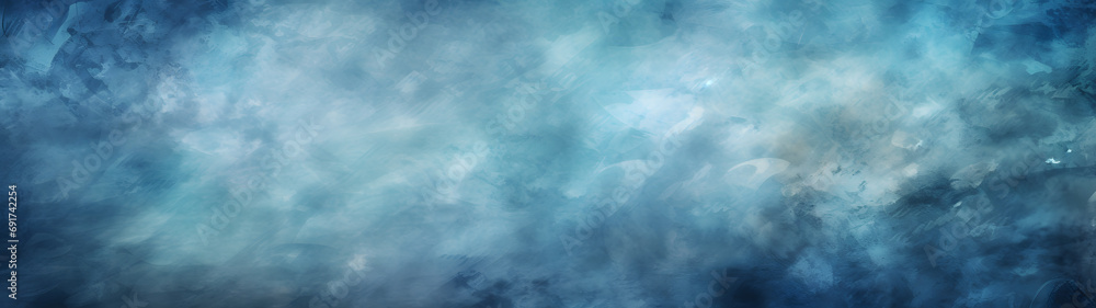 Amidst a serene blue and white canvas, a blanket of fog envelopes the natural landscape, bringing a sense of tranquility and mystery to the outdoor scene Amidst a serene blue and white canvas, a blanket of fog envelopes the natural landscape, bringing a sense of tranquility and mystery to the outdoor scene