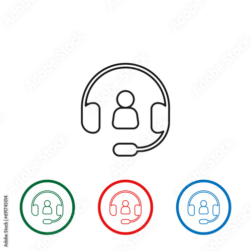 customer representatives icon