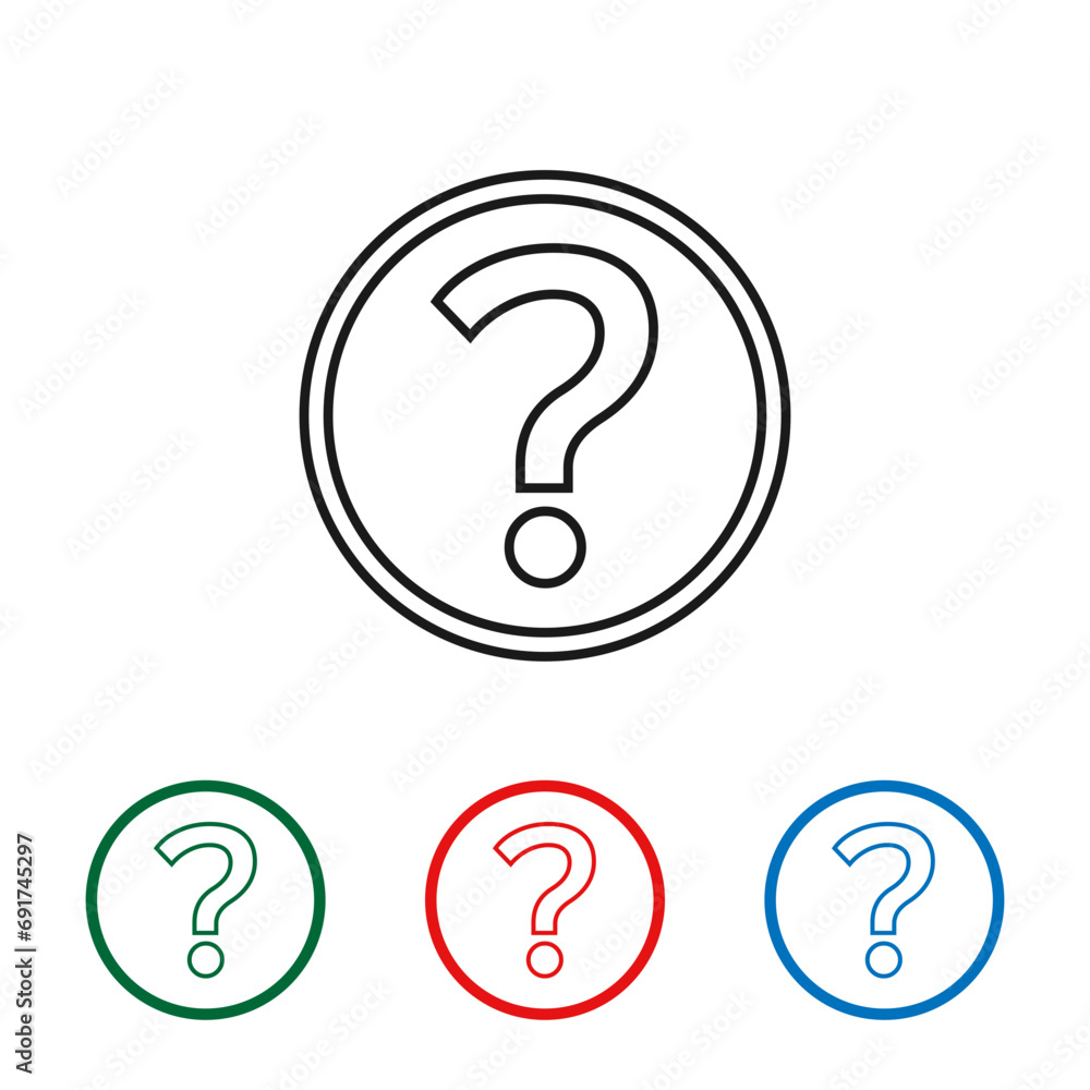 question mark icon question mark icon