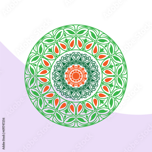 colourful Free Vector colourful mandala design Luxury