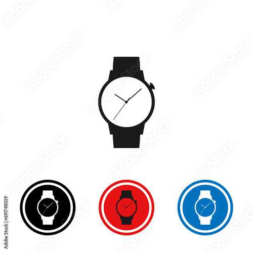 illustration of a watch