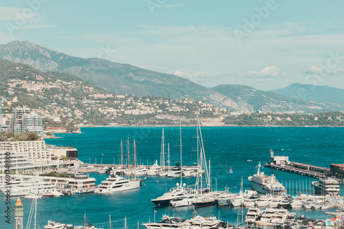 vue ensoleillée de Monaco © esley