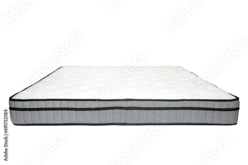 Comfortable mattress isolated on white background