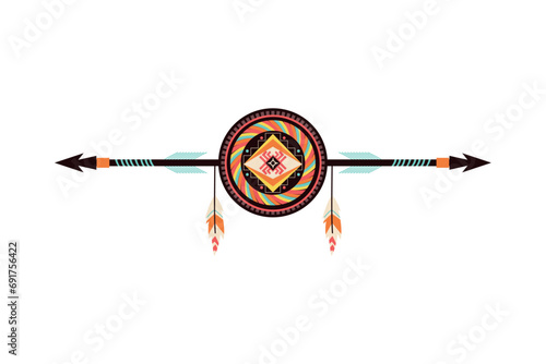native american arrows decoration