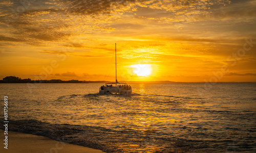 Sunset in Turks and Caicos