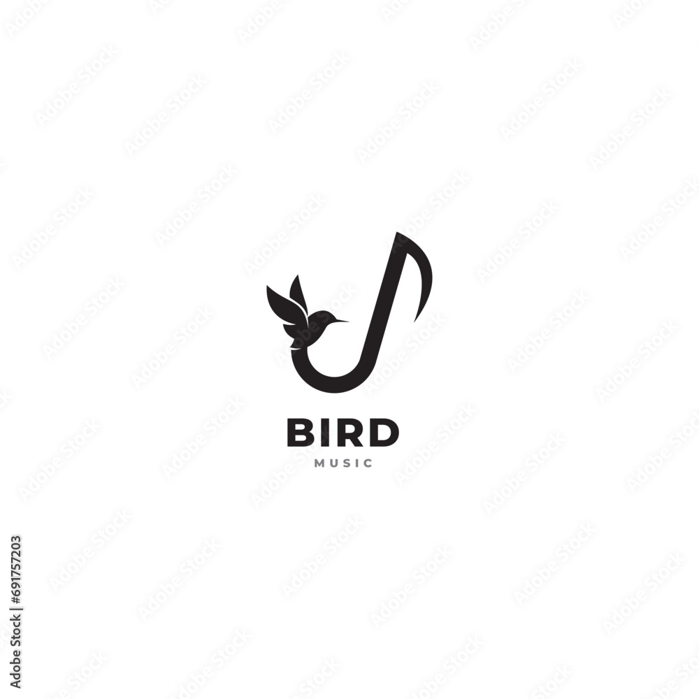 singing bird logo vector template singing bird logo vector template