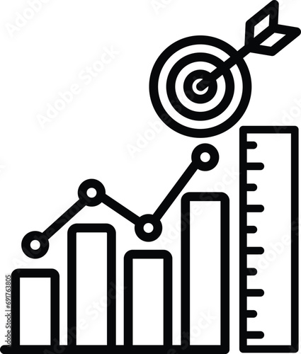 measurable icon smart illustration