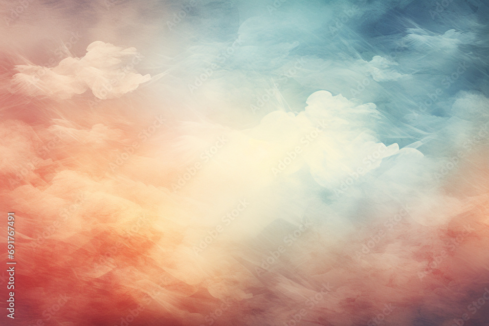 Naklejka premium background with clouds