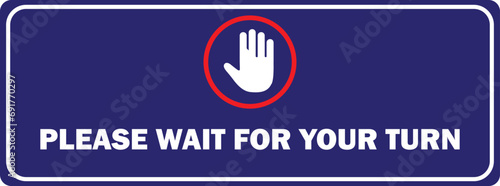 Waiting symbol| Waiting Area sign green color | Waiting room vector | Waiting room