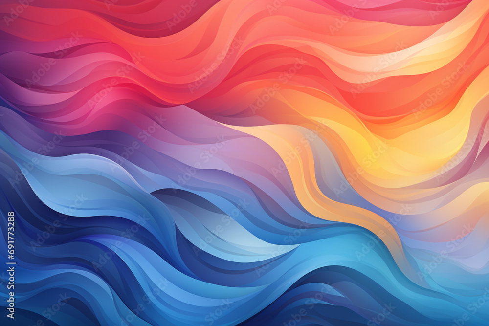 abstract colorful background with waves abstract colorful background with waves