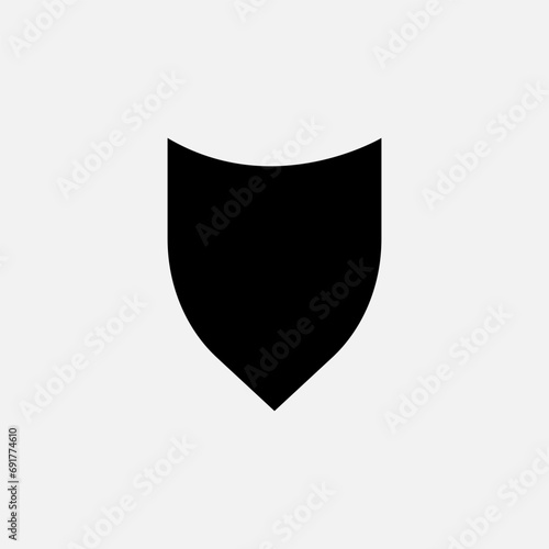 Shields Icon. Protection, Defend Symbol - Vector. 