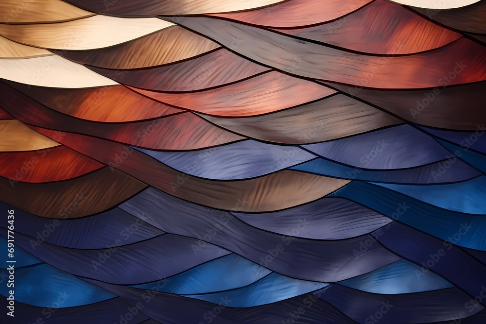 Obraz premium wood texture, wooden pattern background, wooden boards, wooden mosaic