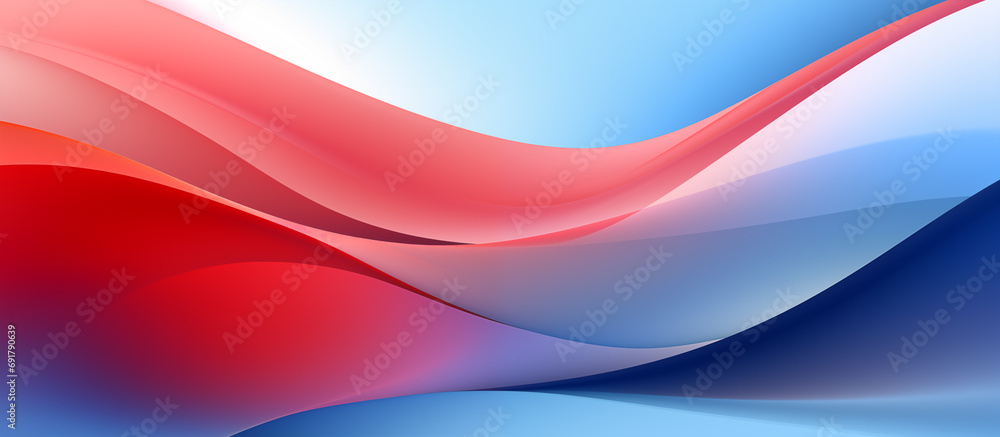 Fototapeta premium Colorful abstract backgrounds, gradient wave design in shades of purple, blue, orange and red. 