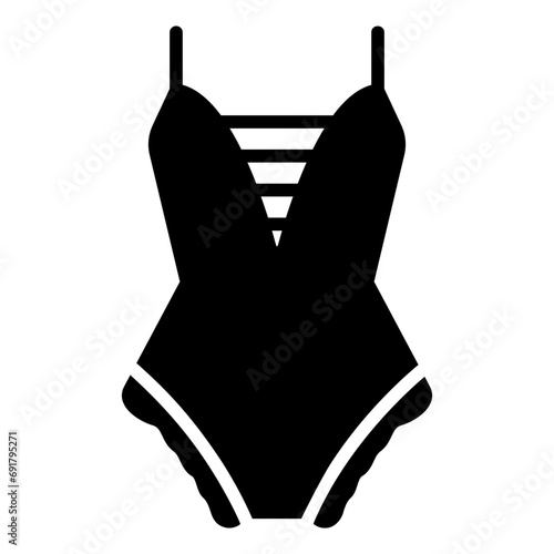 lingerie glyph icon