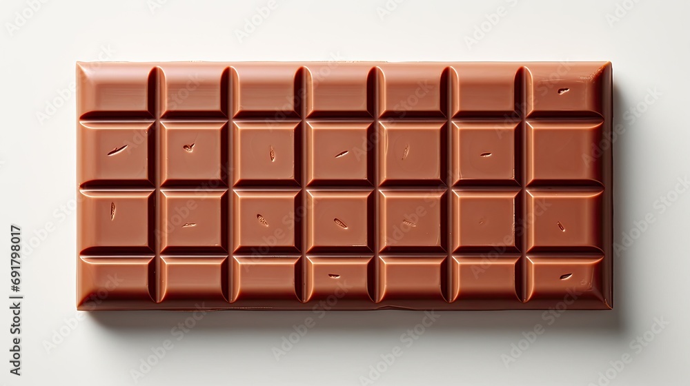 Delicious sweet milk chocolate bar sweetness isolated on white background Delicious sweet milk chocolate bar sweetness isolated on white background