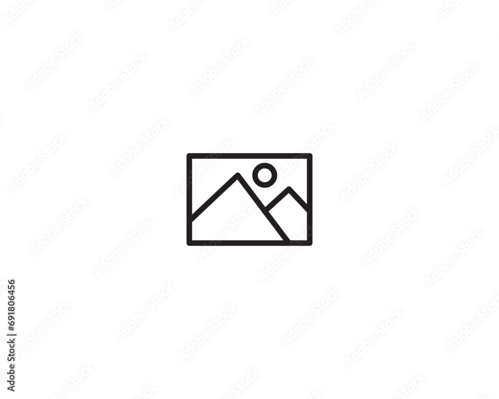 Gallery album icon vector symbol design illustration isolated Gallery album icon vector symbol design illustration isolated