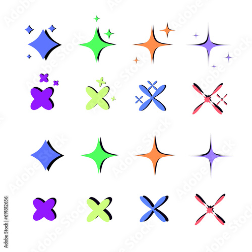 y2k element set of stars