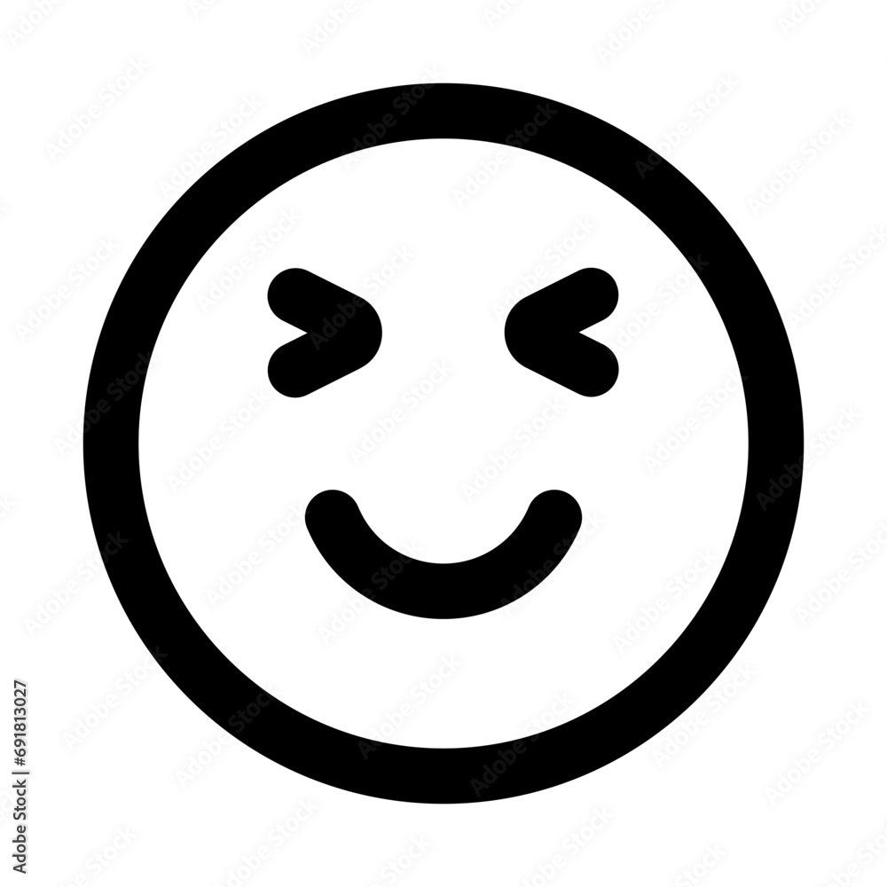 Excited Line UI Icon Excited Line UI Icon