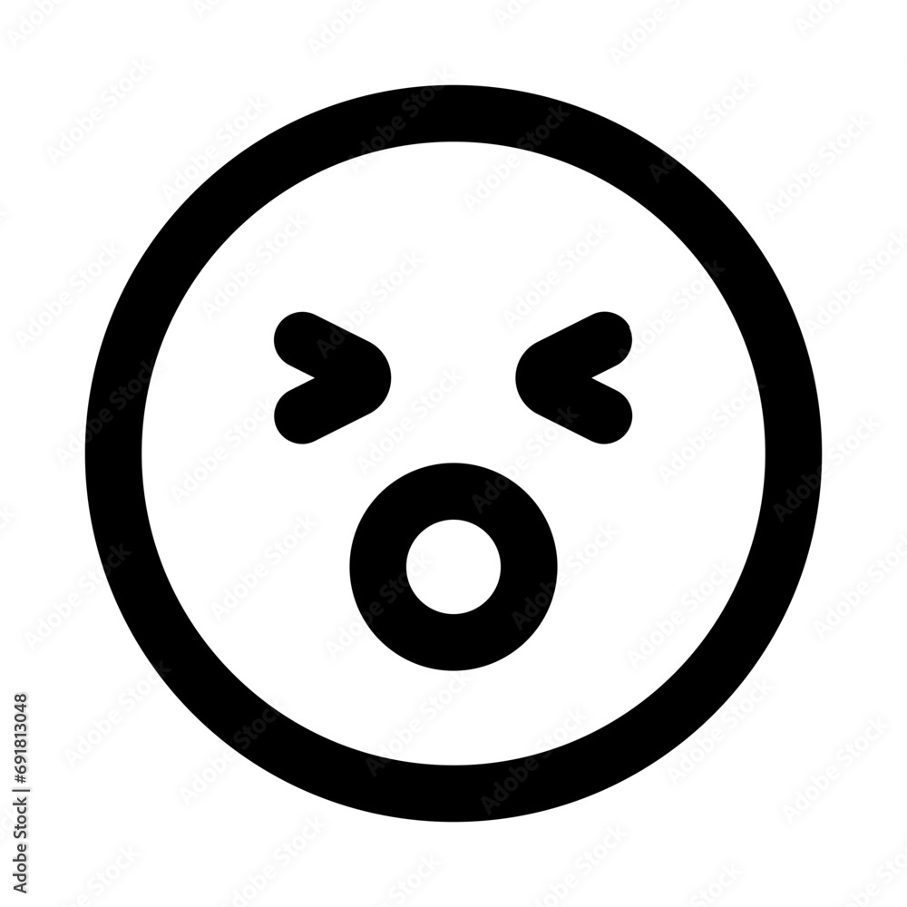 Yelling Line UI Icon Yelling Line UI Icon