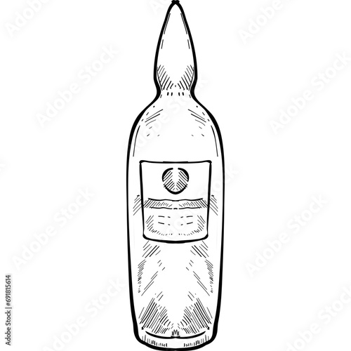 drug handdrawn illustration