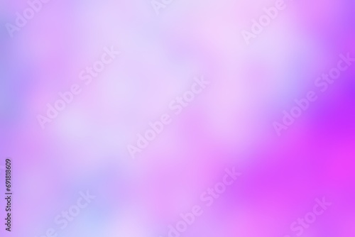 Abstract blurred background image of purple, pink colors gradient used as an illustration. Designing posters or advertisements.