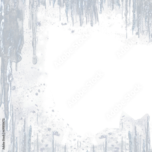 frost on transparent background
