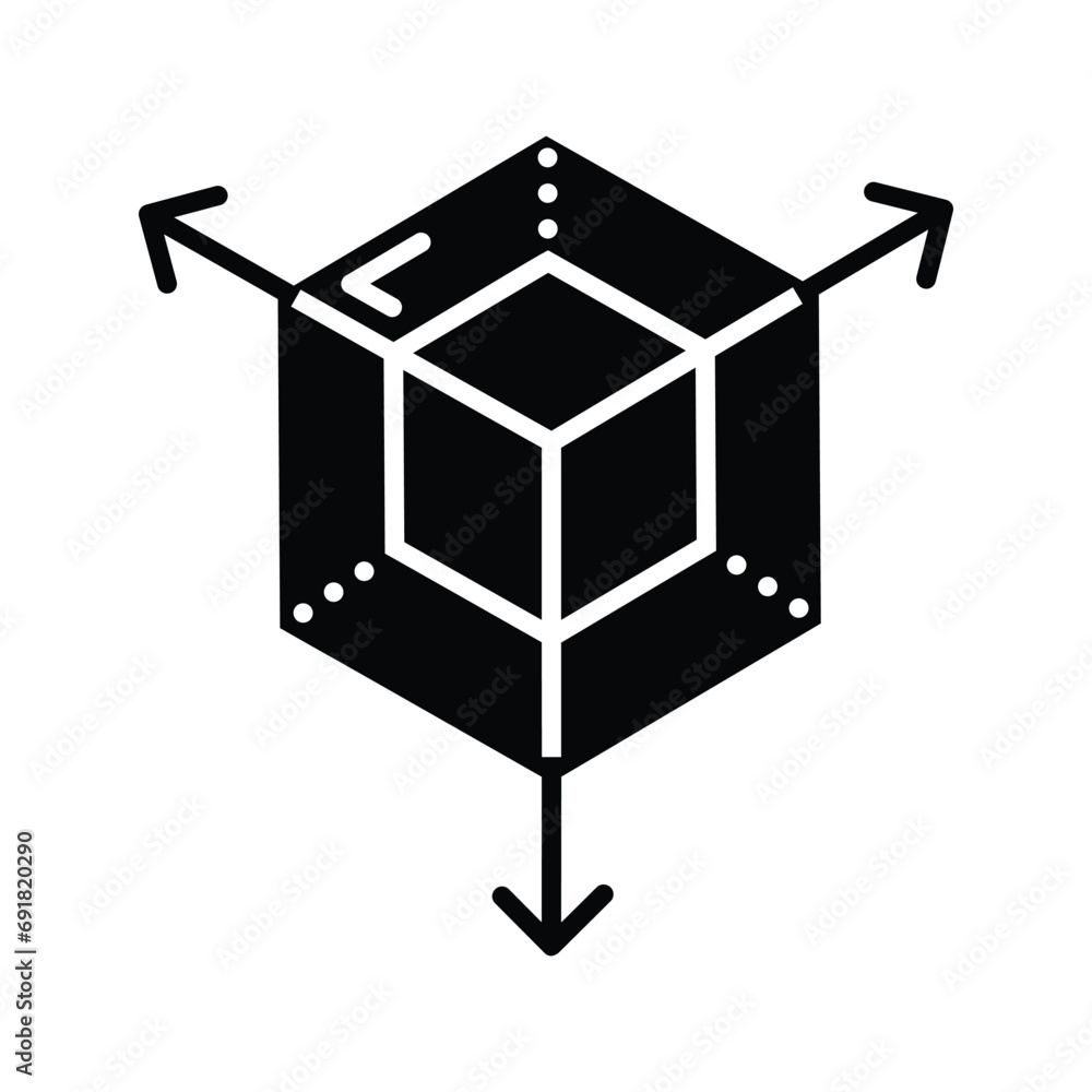 3d modeling vector design, ready to use icon isolated on white background 3d modeling vector design, ready to use icon isolated on white background