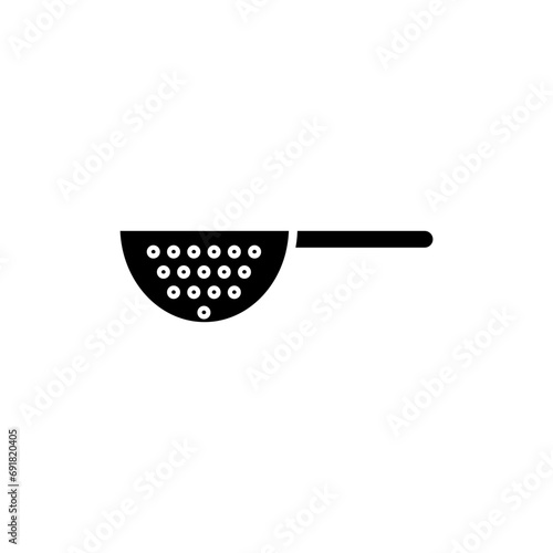 strainer glyph icon