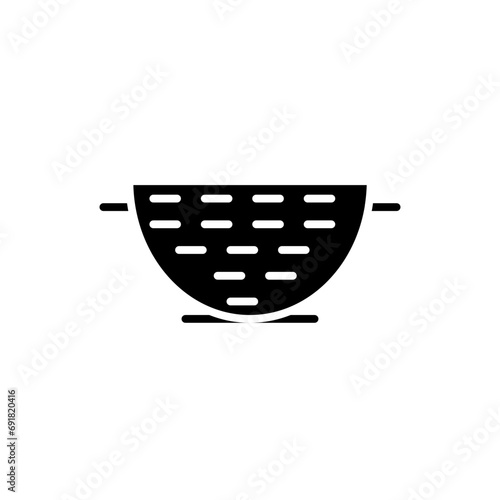 strainer glyph icon