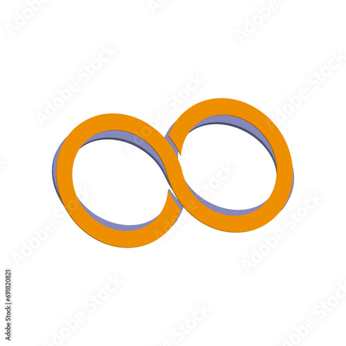 Infinity Icon for Graphic Design 