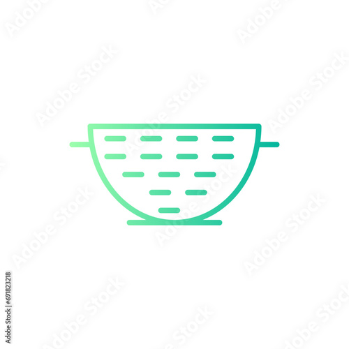 strainer gradient icon