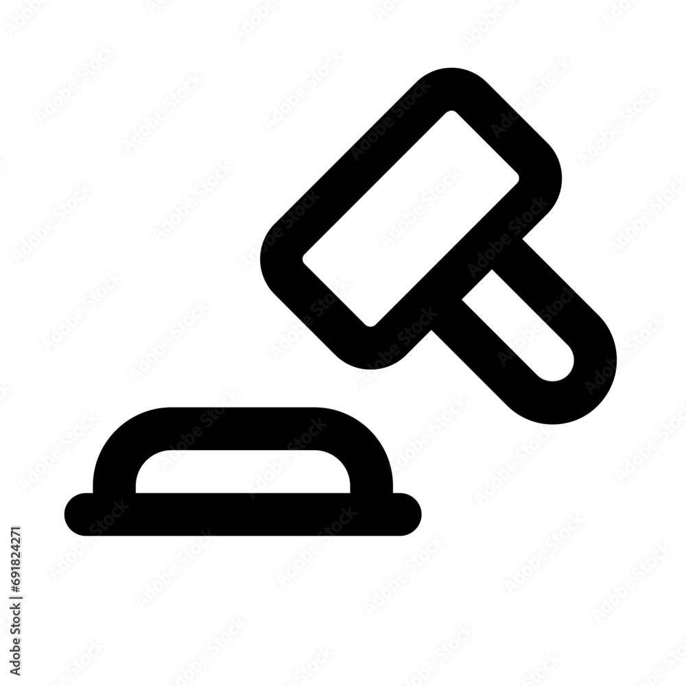 Court Line UI Icon Court Line UI Icon