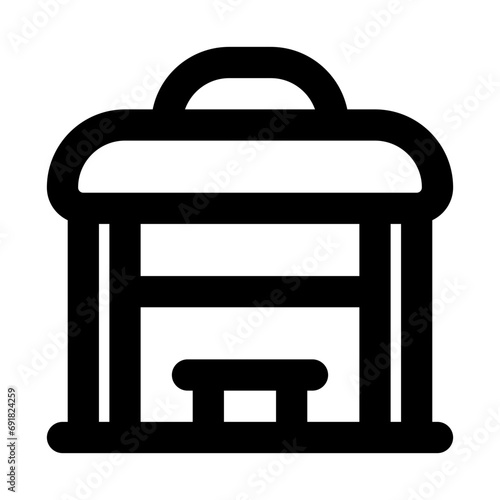 Bus Stop Line UI Icon