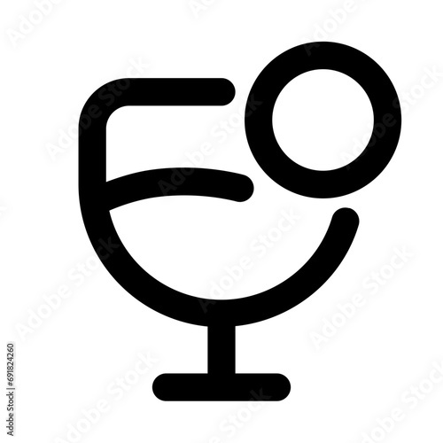 Bar Line UI Icon