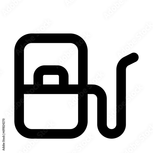 Gas Station Line UI Icon