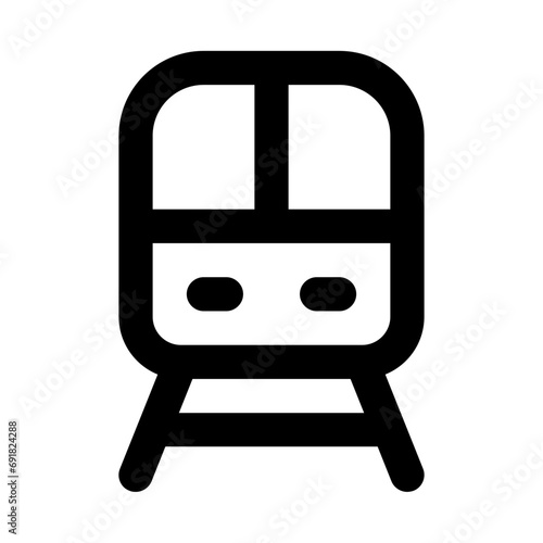Railway Station Line UI Icon