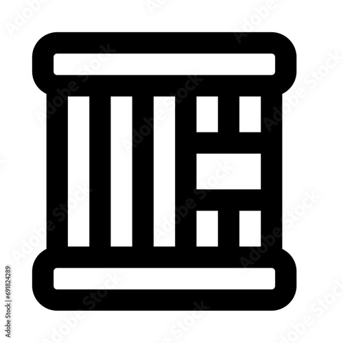 Prison Line UI Icon