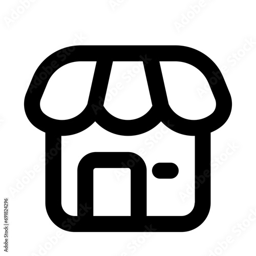 Shop Line UI Icon