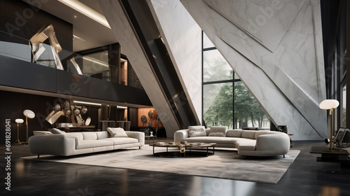 Modern Apartment Interior Design with Stylish Furniture