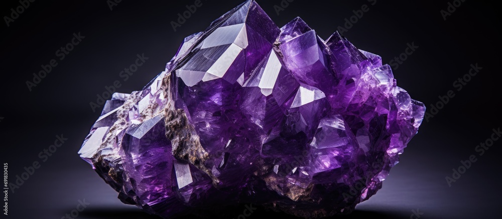 Purple gemstone Purple gemstone