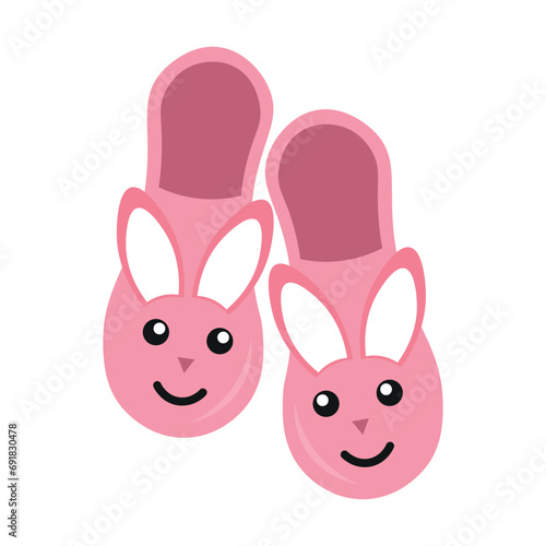 Bunny Slippers Illustration