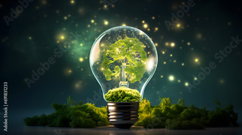 Increase in electricity prices on the world market. Green energy in full development. Increase in electricity prices on the world market. Generative Ai. photo