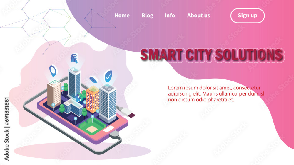 Smart city Sustainable futuristic city.The inclusion of a variety of sustainable technologies, such as solar panels, and electric vehicles.
