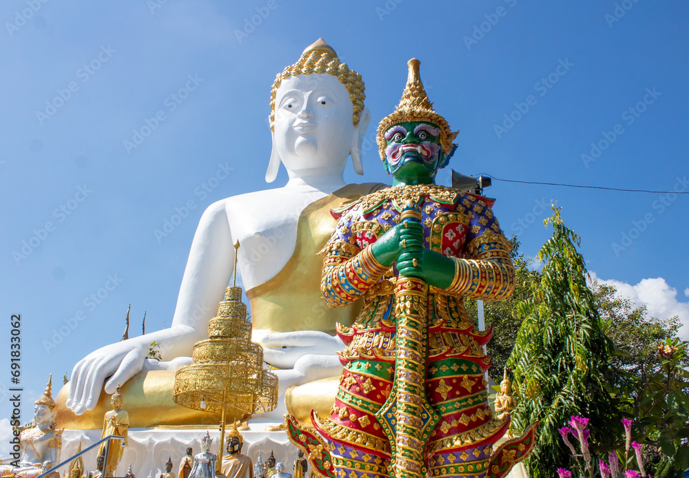 Obraz premium Wat Doi Kham Thailand