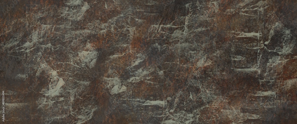 Elegant dark stone texture in brown and gray with elements of white