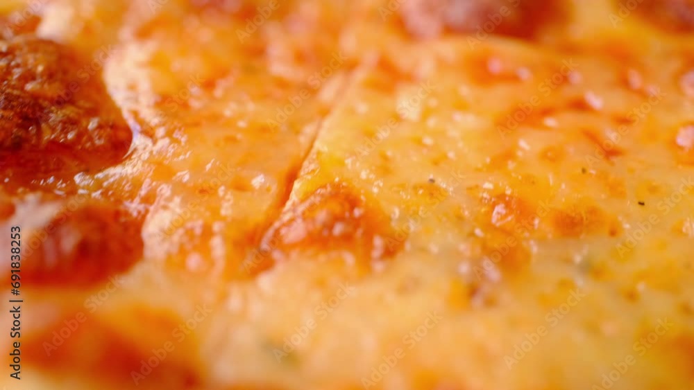 Large pizza with tomato paste and margarite sauce on a white plate, Italian pizza Large pizza with tomato paste and margarite sauce on a white plate, Italian pizza