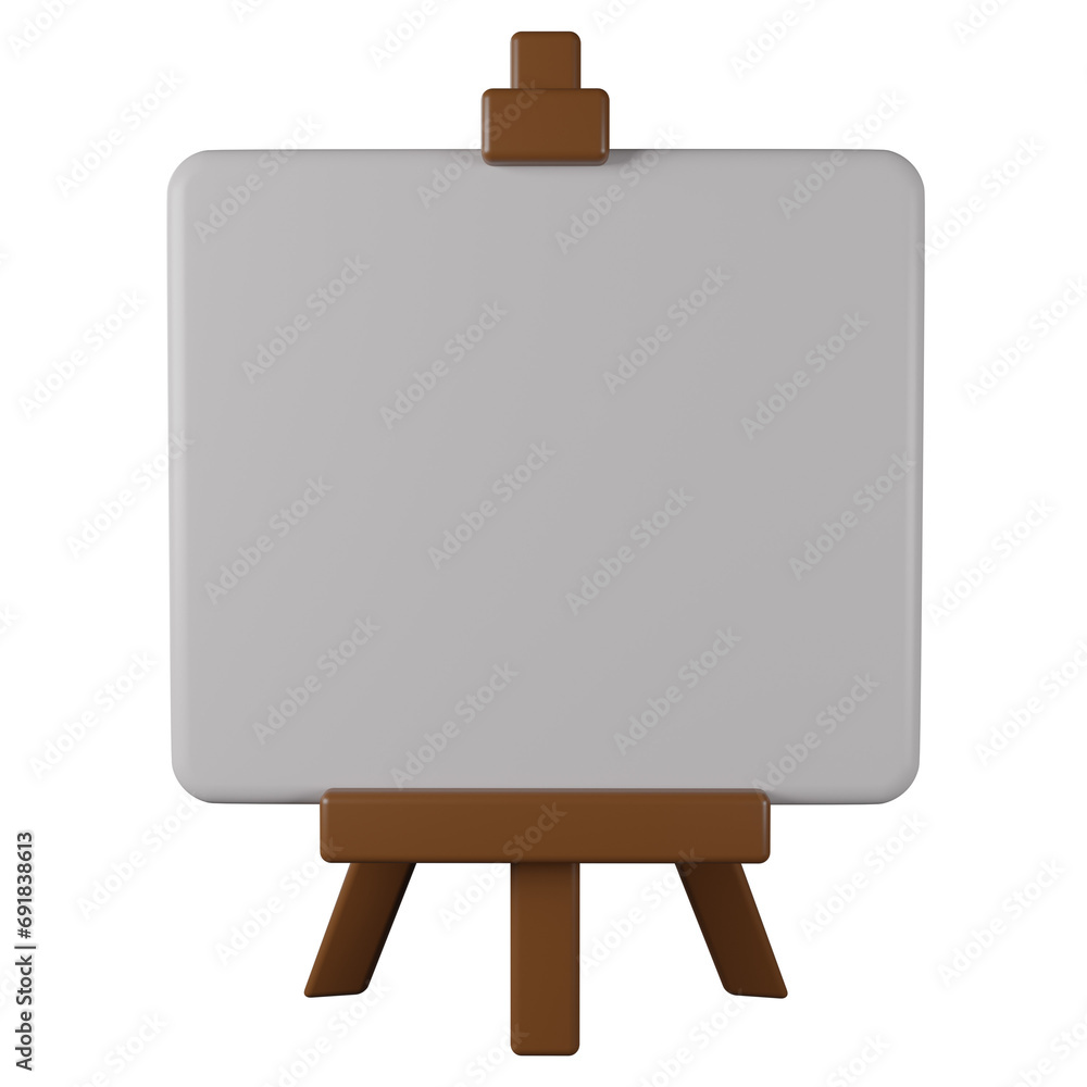 A 3d canvas illustration or icon, It can use for web, app and more. A 3d canvas illustration or icon, It can use for web, app and more.