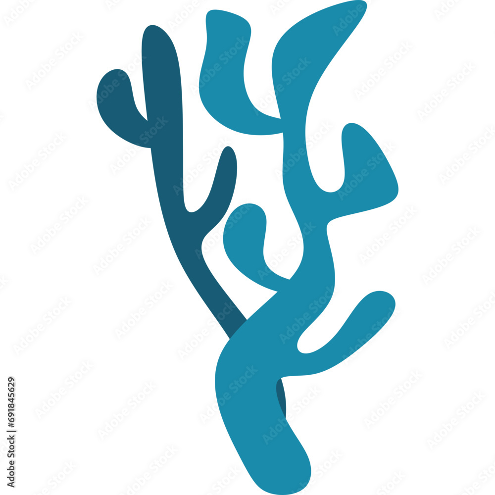 Hand Drawn coral Hand Drawn coral